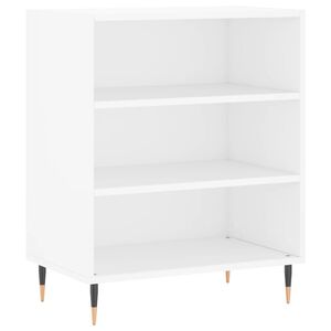 vidaXL Buffet blanc 57x35x70 cm bois d&rsquo;ing&eacute;nierie