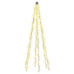 vidaXL &Eacute;clairage de sapin de No&euml;l avec piquets 540 LED Blanc chaud
