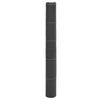 vidaXL Membrane anti-mauvaises herbes noir 1x50 m PP