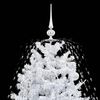 vidaXL Arbre de Noël neigeux avec base de parapluie Blanc 140 cm