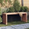 vidaXL Banc de jardin extensible 212,5x40,5x45 cm bois massif douglas