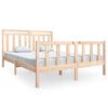 vidaXL Cadre de lit sans matelas bois massif