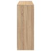 vidaXL Buffets avec lumières LED 3 pcs chêne sonoma bois d'ingénierie