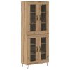 vidaXL Haut Armoire Ch&ecirc;ne artisanal 69,5 x 34 x 90 cm