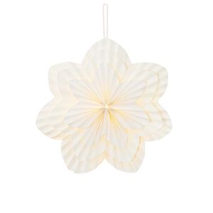vidaXL &Eacute;clairage de No&euml;l RAAHE 10 LED Blanc chaud 45 x 17 x 45 cm