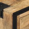 vidaXL Buffet 80x31x71 cm Bois de manguier massif brut
