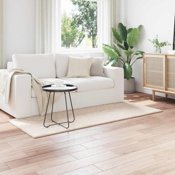 vidaXL Tapis de surface Rectangulaire Beige 150 x 80 cm