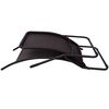 vidaXL Chaise longue pliable résine tressée marron