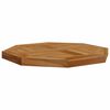 vidaXL Dessus de table 40x40x2,5 cm octogonal bois de teck massif