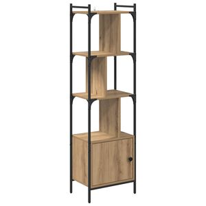 vidaXL Biblioth&egrave;que 6 niveaux 44,5 x 30 x 154,5 cm Bois d'ing&eacute;nierie