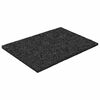 vidaXL Tapis de patio en granulat de caoutchouc Noir 6 x 9 x 0,3 cm