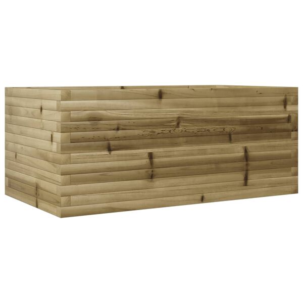 vidaXL Jardini&egrave;re 110x60x46 cm bois de pin impr&eacute;gn&eacute;