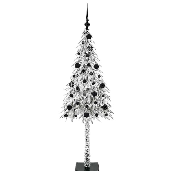vidaXL Sapin de No&euml;l avec 150 LED Blanc 150 cm PE et Acier