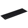 vidaXL Marches d'escalier 10 pcs 25x75 cm caoutchouc