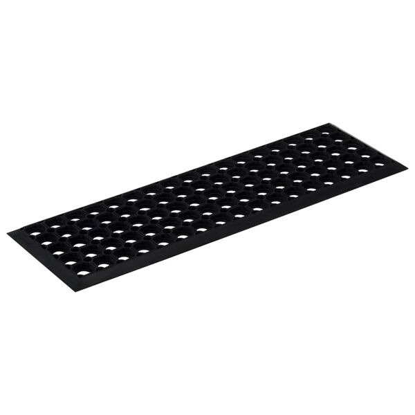vidaXL Marches d'escalier 10 pcs 25x75 cm caoutchouc
