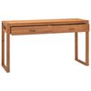 vidaXL Bureau avec 2 tiroirs 140x40x75 cm Bois de teck