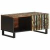 vidaXL Table basse 80x51x40 cm bois massif d'acacia