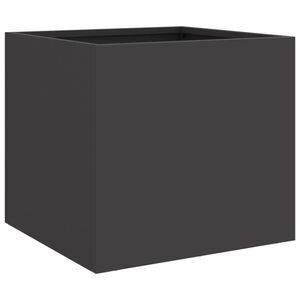 vidaXL Jardini&egrave;re noir 32x30x29 cm acier