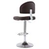 vidaXL Tabouret de bar Marron Similicuir