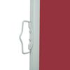 vidaXL Auvent latéral rétractable de patio 100x500 cm Rouge