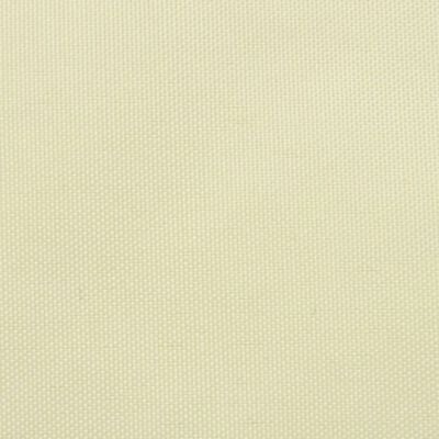 vidaXL Écran de balcon en tissu Oxford 75x600 cm Crème