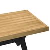 vidaXL Table basse NOAIN pieds en forme de X 120x60x40 cm massif pin