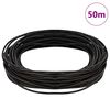 vidaXL Corde en Cuir Marron fonc&eacute; &Oslash;1 mm x 50 m Cuir