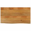vidaXL Dessus de table &agrave; bord vivant 100x60x3,8cm bois massif manguier