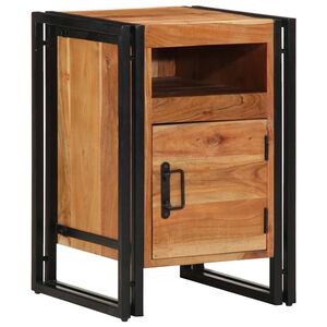 vidaXL Table de chevet 40x40x59 cm en bois massif d'acacia