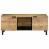 vidaXL Table basse marron 100x54x40 cm bois massif de manguier