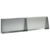 vidaXL Mur de sout&egrave;nement 2 pc 80 x 12 x 50 cm Acier galvanis&eacute; Argent&eacute;
