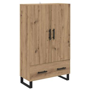 vidaXL Haut Armoire Ch&ecirc;ne artisanal 69,5 x 30 x 115 cm