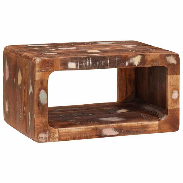 vidaXL Tables de chevet 45 x 30 x 24 cm bois de récupération massif