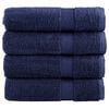 vidaXL Serviettes de bain de qualit&eacute; sup&eacute;rieure SOLUND 4 pcs 600g/m&sup2;