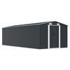 vidaXL Abri de jardin 257x580x181 cm Métal Anthracite