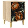 vidaXL Table de chevet LOCHEM Ch&ecirc;ne Sonoma 36 x 33 x 50 cm