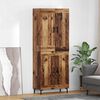 vidaXL Haut Armoire Bois Ancien 69,5 x 34 x 180 cm Bois d'ing&eacute;nierie