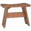 vidaXL Tabouret Naturel 40 x 25 x 31 cm Bois d'Acajou