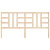 vidaXL T&ecirc;te de lit 206x4x100 cm Bois massif de pin