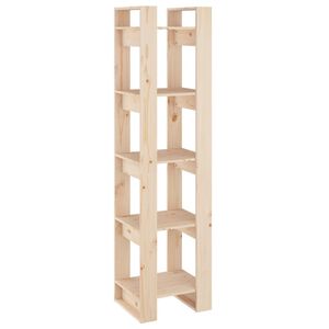 vidaXL Biblioth&egrave;que/S&eacute;parateur de pi&egrave;ce 41x35x160 cm Pin massif