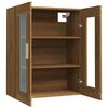 vidaXL Armoire murale suspendue Chêne marron 69,5x34x90 cm