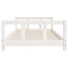 vidaXL Cadre de lit pour enfants blanc 90x190 cm bois de pin massif