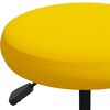 vidaXL Chaise de salle &agrave; manger Jaune moutarde Velours