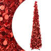 vidaXL Sapin de No&euml;l pop-up 150 cm PET Rouge