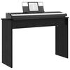 vidaXL Stand de clavier Ch&ecirc;ne noir 100 x 32 x 64 cm Bois d'ing&eacute;nierie