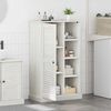 vidaXL Cabinet de salle de bain VIGO Blanc 67,5 x 34 x 110 cm