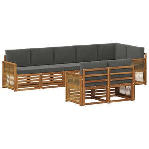 vidaXL Ensemble de canap&eacute;s d'ext&eacute;rieur 7 pc