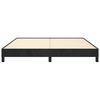 vidaXL Cadre de lit sans matelas noir 160x200 cm velours