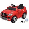vidaXL Voiture &eacute;lectrique pour enfants Mercedes Benz ML350 Rouge 6 V