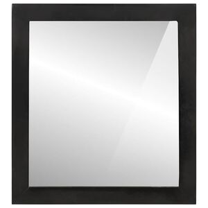 vidaXL Miroir de salle de bain 55x1x60cm verre et bois massif manguier
